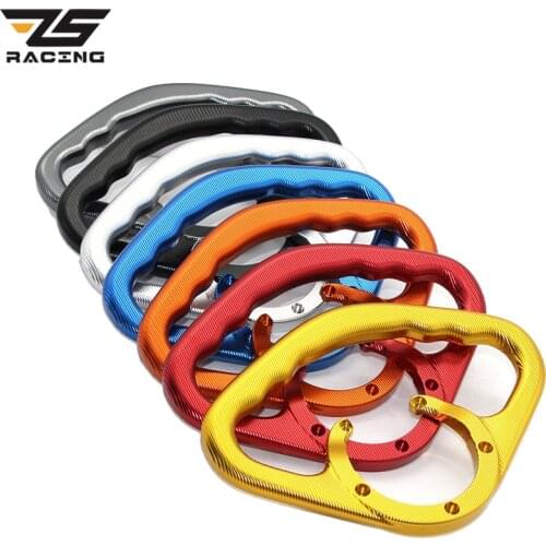 ZS Racing Motorcycle Front Tank Handrails Rear Seat Armrest Drop Resistance Safety Handle Easy Install For Kawasaki Z800 Z1000