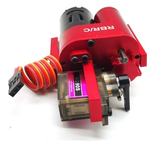 Full Metal Two-speed Gearbox for WPL MN JJRC RC Car DIY Accessories Parts