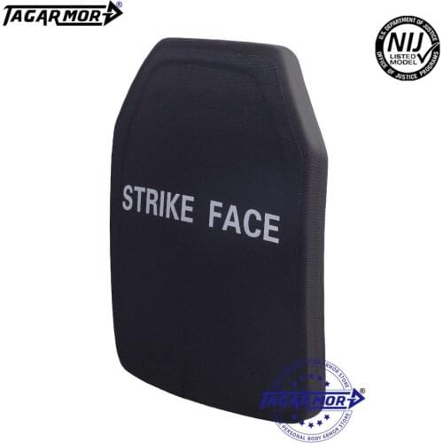 NIJ Level III Stand Alone Multi Curve Ballistic Plate Alumina + PE Bullet Proof Plate Ceramic Hard Armor Plate