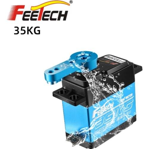 RC Baja Servo 25T FT5330M 35KG Core Motor Digital RC Servo Metal Gear Waterproof Servo For 1/8/10 RC Remote Control Drift Car