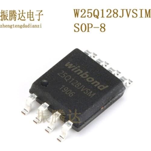 W25Q128JVSIM W25 W25Q W25Q128 IC FLASH SOP-8