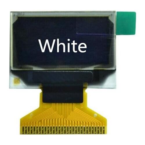 0.96 inch OLED display screen white color 30 pin SSD1306 drive IC 128*64