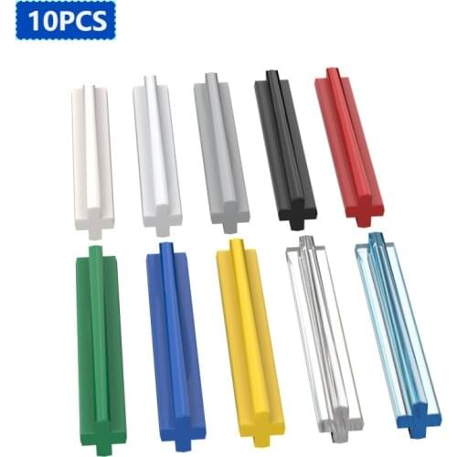 10PCS Bricks MOC 3705 1x4 Cross Shaft High-Parts Parts DIY Compatible Brands Educational Parts Toys