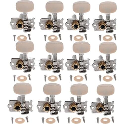 12Pcs New Classical Guitar Tuner Tuning Keys Pegs Machine Heads (Left / Right)