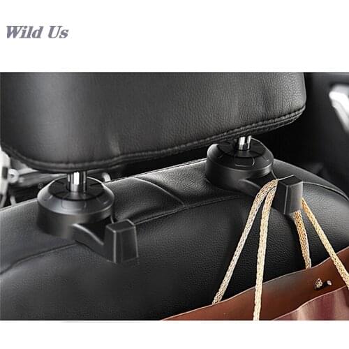 2Pcs/lot Universal Car Truck Suv Seat Back Hanger Organizer Hook Headrest Holder Backrest hook for automobile