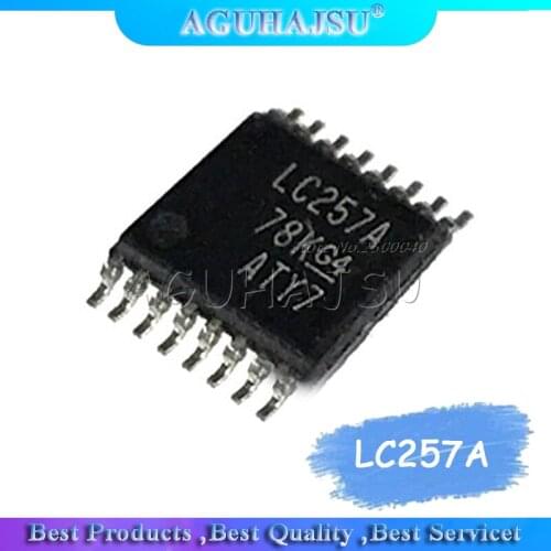 5PCS SN74LVC257APWR LC257A TSSOP16