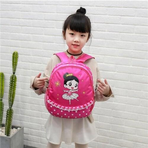Kid Ballet Bag Embrory Children Ballerina School Dance Bag Kids Pink Crossbody Dancing Backpack Girls Ballet Dance Bags
