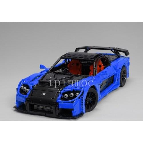 MOC-57488 Korean-578 Speed and passion series technology Super Racing Car Fit lepinings Building Kit Block Bricks Toy Gift