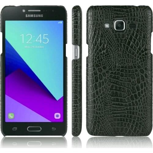 For Samsung J2 Prime 2016 G532 Case Colored Crocodile Grain PU+PC Skin Back Cover Hard Phone Case for Samsung Galaxy J2 Prime