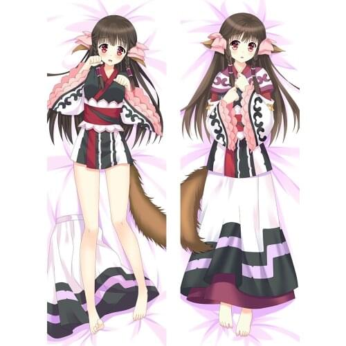 2020 Update Japanese Anime Dakimakura Body Pillow Case Sexy Girl Utawarerumono Hugging Body Pillow Cover Case