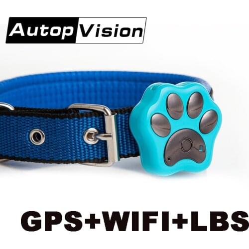 V30 5PCS/lot GPS pets tracker dog cat GPS phone real time tracking LBS WIFI GPS location tracker