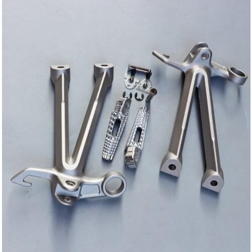 Motorcycle Rear Footrests Foot Pegs Pedal Assembly Bracket Fit For GSXR1000 2007-2008 GSXR 1000 GSX-R 1000 GSX-R1000 K7 K8