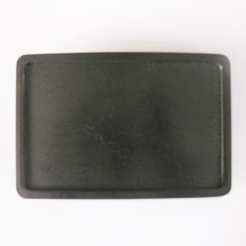 Low price Black Rectangle Blank Belt Buckle big discount Classic Black Rectangle Belt Buckle wholesale blank Black Belt Buckle
