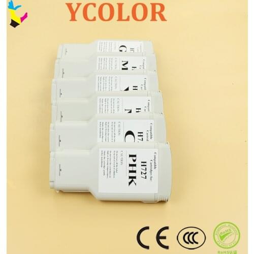 Empty cartridge with chip For HP 727 300ML compatible Ink Cartridge For HP DesignJet T920 T1500 T2500 T930 T1530 T2530 Printers