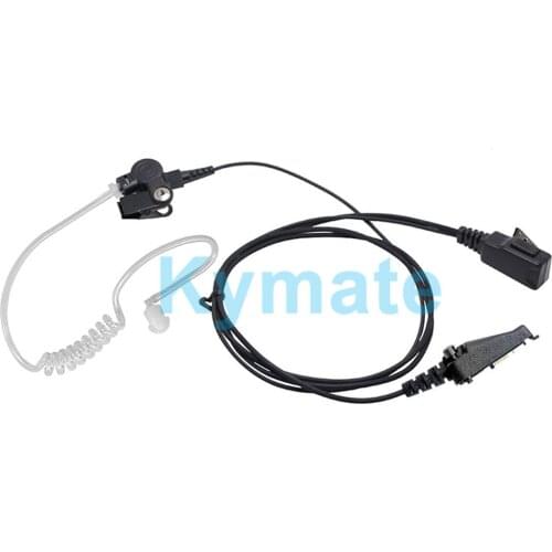 FBI Rectangular PTT Headphone for Kenwood TK-2140 TK-2180 TK-280 TK385 TK-380 TK-3140 TK-290 TK-3180 TK3148 TK5210 Walkie Talkie