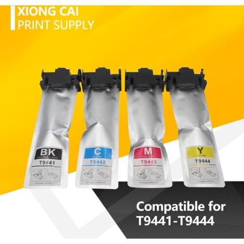 For Epson WorkForce Pro WF-C5210DW WF-C5290DW WF-C5710DWF WF-C5790DW 4Colors Compatible Ink Cartridges T9441 T9442 T9443 T9444