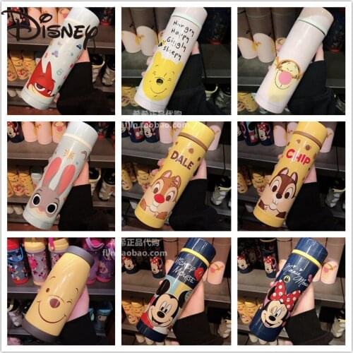 Disney winnie the Pooh Mickey Minnie Stainless steel Thermos hydro flask kawaii bottle cute water bottle thermos bottle
