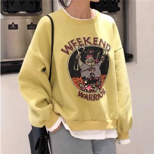 Timis Li Letter printed women fashion Long Sleeve Hoodie Sweatshirt Harajuku Jumper Hooded Pullover Tops Casual Loose White Coat