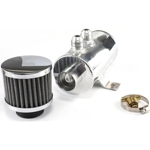 Car modified oil breathable pot 750ml with air filter oil pot with AN10 connector