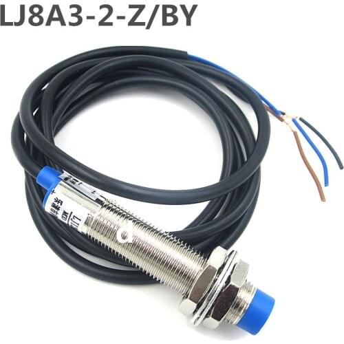 10pcs LJ8A3-2-Z/BY PNP NO Normal Open 2mm Proximity Switch DC 6~36V Inductive Proximity Sensor Switch High Quality