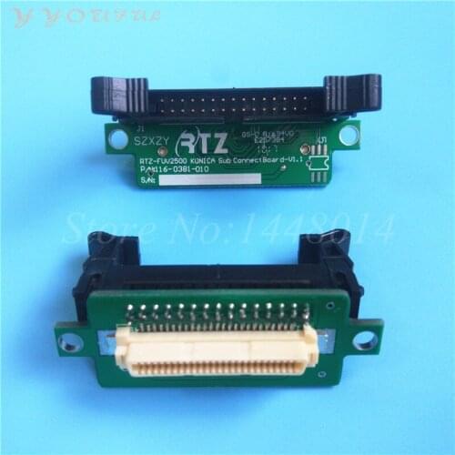 4pcs Inkjet plotter Flora RTZ Konica 512 print head connector for Flora LJ320K LJ3208K printer sub connector board V1.1