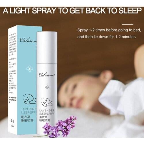 Aromatherapy Calm Help Deep Sleep Mist Pillow Spray With Lavender Essential Oil Lavender Sleep Spray Insomnia Therapy