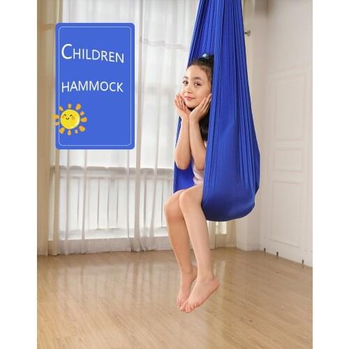 Suitable For Autism ADHD Children Cotton Swing Hammock ADD Treatment Embrace Sensory Elastic Wrap Rocking Chair Hammock Toy