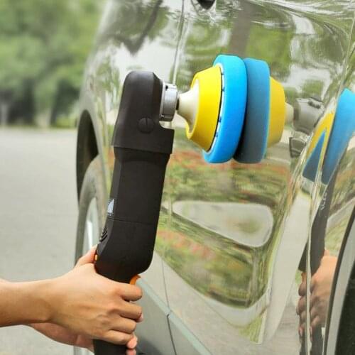 5pcs Car Polishing Disc 6 Inch Self-Adhesive Buffing Waxing Sponge Wool Wheel Polishing Pad For Car Polisher Drill Adapter