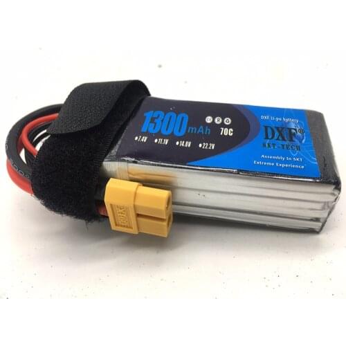 DXF Power 11.1V 1300MAH 70C MAX140C Lipo Battery XT60 Plug For RC Models Toys Race FPV