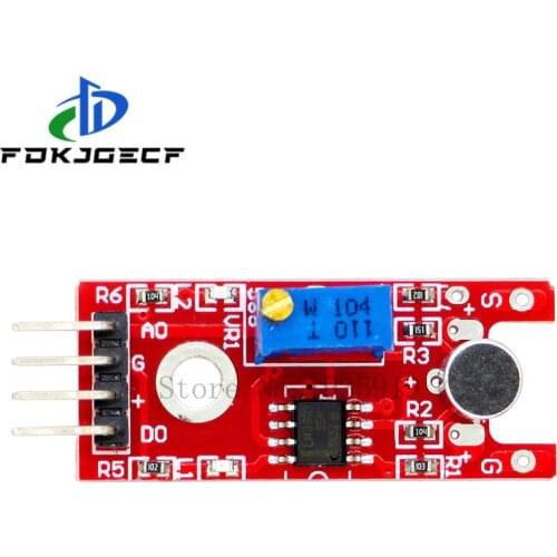 Microphone Voice Sound Sensor Module For Arduino Analog Digital Output Sensors KY-038