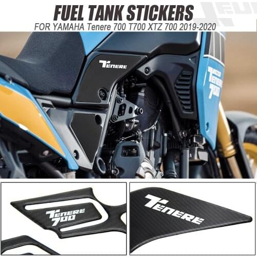 New FOR YAMAHA Tenere 700 T700 XTZ 700 2019 2020 Waterproof Pad Sticker Motorcycle 3D Non-slip Side Fuel Tank Stickers