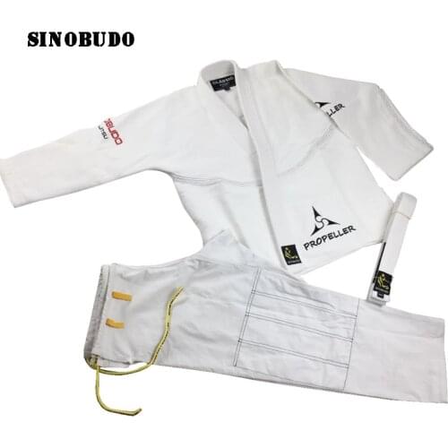 Brazilian Jiu-Jitsu BJJ Clothing Standard Mens Womens Professional Competition Judo Suit Children Adult Judo Training Uniform