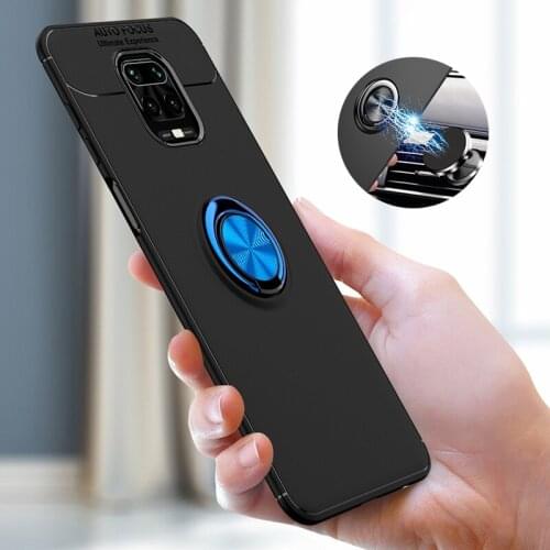 Luxury Ring Case For Xiaomi Redmi Note 9s 8T 5 6 7 8 9 Pro Max 4 4X S2 K20 K30 6A 7A 8A Mi 9 Lite A3 9T Note 10 Pro Cover Coque