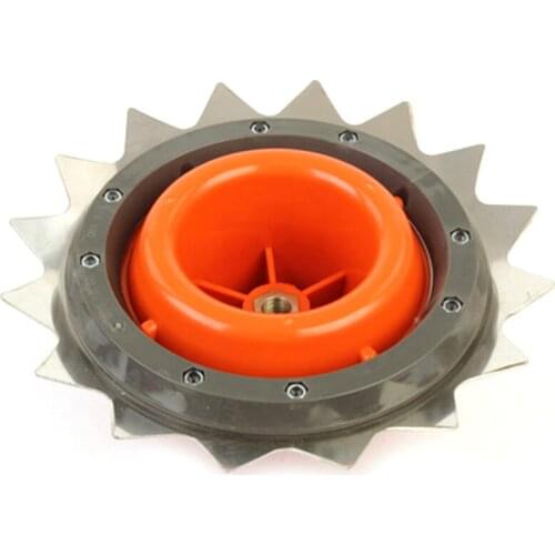 GTBL Universal Steel Trimmer Head Gardening Tools Weed Brush Cutter Garden Grass Parts Trimmer for Lawn Mower