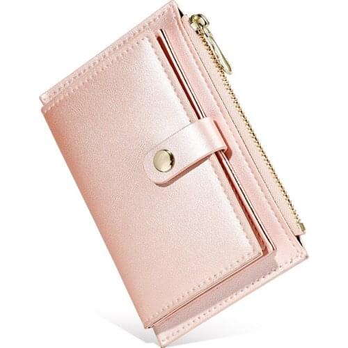 Womens Purses And Handbags New Pu Zipper Korean Pearl Laser Coin Zero Wallet Mini Multi Card Creative Bag Mini Wallet