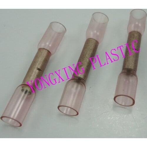 100pcs/lot BHT1 strength heat shrink terminal shrink ratio 3:1 wire ferrules splice 0.5-1.5 mm2
