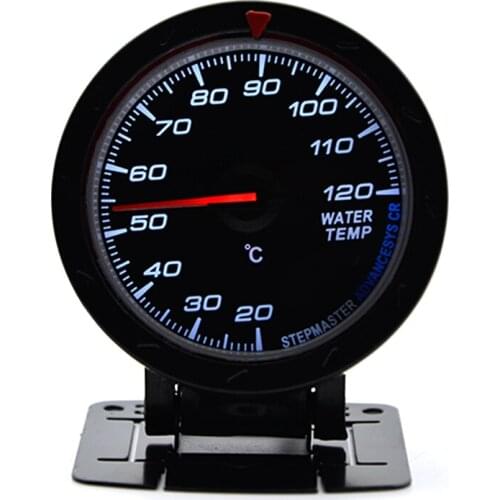 2.5" 60MM 12V Car Gauge Meter Water Temp Temperature Gauge Black Face With Temp Sensor Car Gauge Meter Without Logo