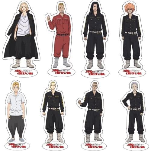Anime Tokyo Revengers Acrylic Stands Manjiro Ken Takemichi Hinata Atsushi Figure Model Plate Cosplay Props Gifts