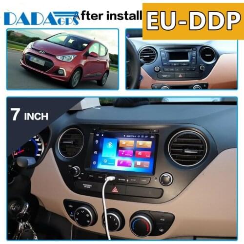 Android 9.0 Car GPS Radio Multimedia Headunit For Hyundai I10 I-10 2013-2018 left and right hand DVD Player Stereo Headunit