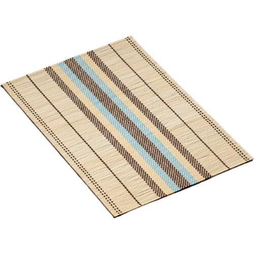 Bamboo Placemat Anti-scalding Waterproof Eco-Friendly Non-Slip Table Decor Tea Mats Dining Table Elegant Household Kitchen Mat