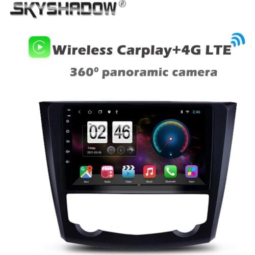 360 Panoramic Camera CanBus 6GB+128GB Android 10.0 Car DVD Player GPS WIFI Bluetooth RDS Radio For Renault Kadjar 2015 2016 2017