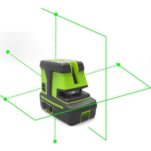 2 line 5 dots green Beam Laser level, Self leveling Cross dot Line Laser Level,cross line laser level
