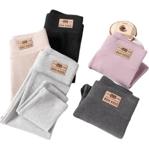 Winter Kids Leggings with Velvet for Girls Thicken Trousers Baby Girl Warm Legging Casual Pants Sports Leggings for Children