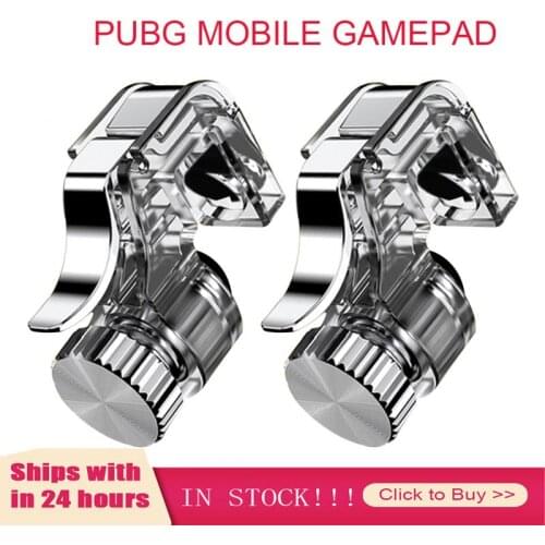 Metal Gamepad PUBG Mobile Trigger Control Smartphone Gamepad Controller L1R1 Gaming Shooter For Iphone Android Xiaomi