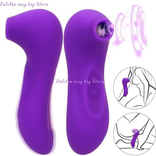 Clit Sucker Vagina Sucking Tongue Vibrator Clitoris Stimulator Blowjob Oral Nipple Sex Toys for Adult Women Masturbator Erotic