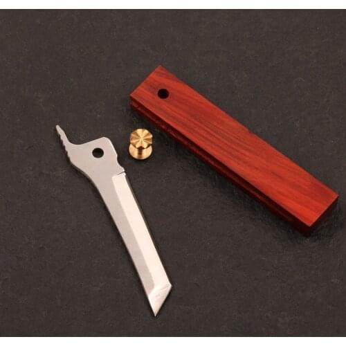Knife Making DIY kits Razor Pocket folding knife outdoor hunting EDC hand tools folding fishing knife