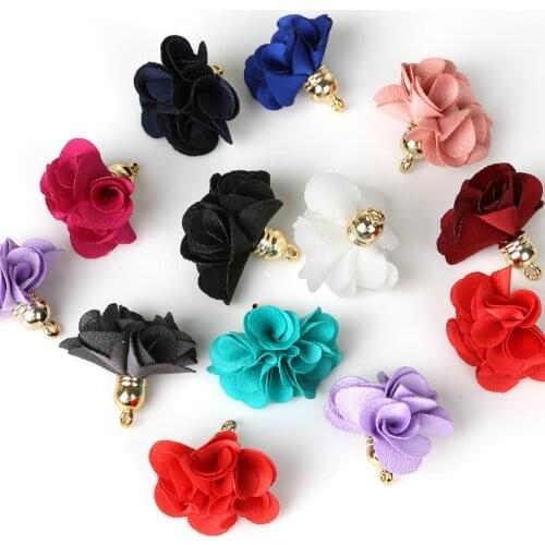 New Fashion Flowers pendant tassels/Brush earrings accessories/jewelry accessories/jewelry findings/jewelry making