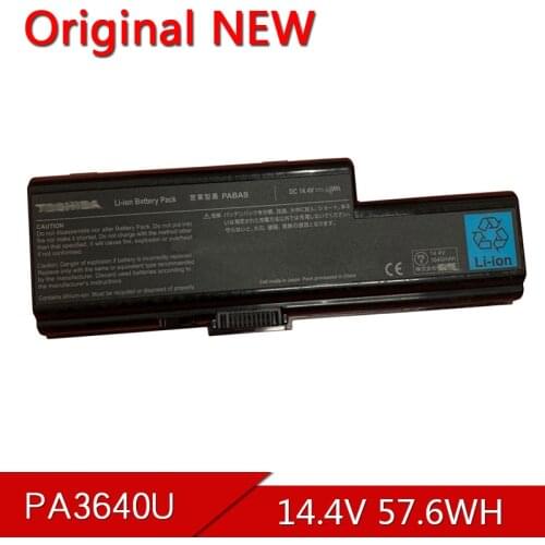 PA3640U-1BAS NEW Original PABAS121 Laptop Battery For Toshiba Qosmio F50 FX F55-Q502 Series 14.4V 58Wh