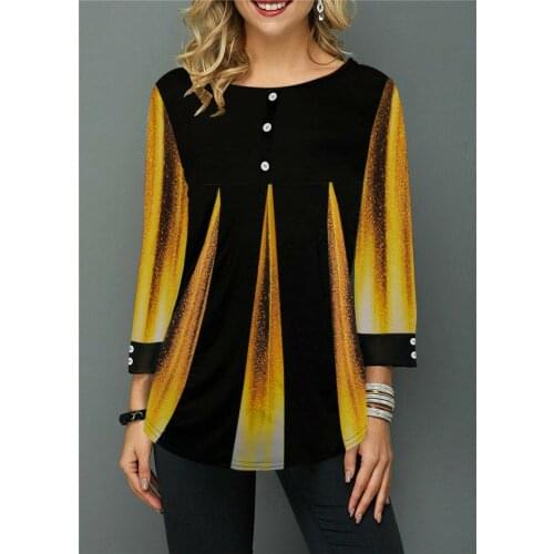 Casual Womens Long Sleeve Pullover shirt Ladies Loose Casual Tops Jumper Plus Size