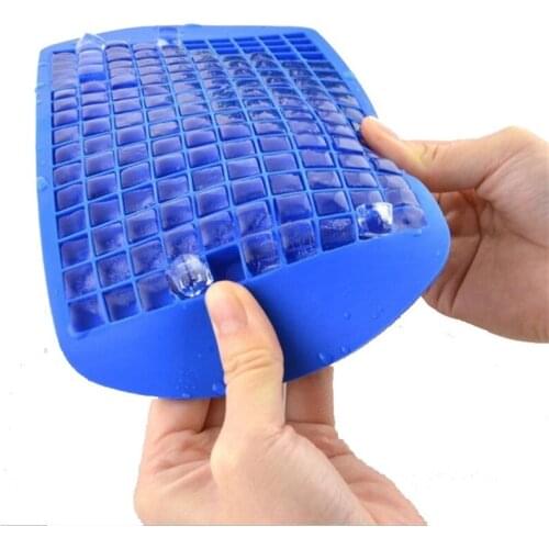 Quevinal 160 Grid Silicone Ice Lattice DIY Ice Mold Square Fruit ice Cubes Bar Kitchen Accessories 50pcs/lot